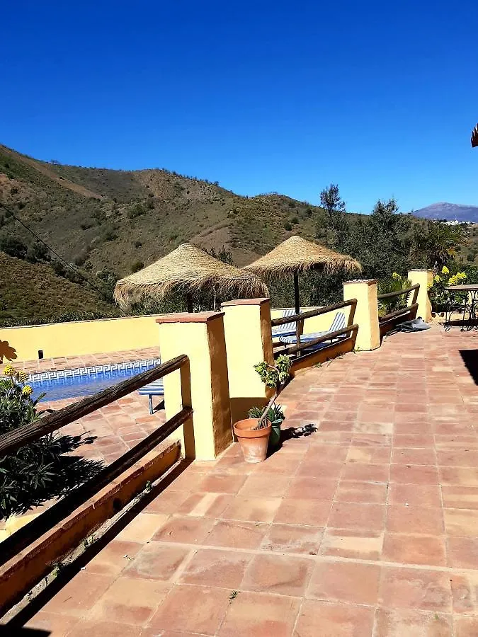 Casa rural Cortijo Los Montes With Private Pool Viñuela